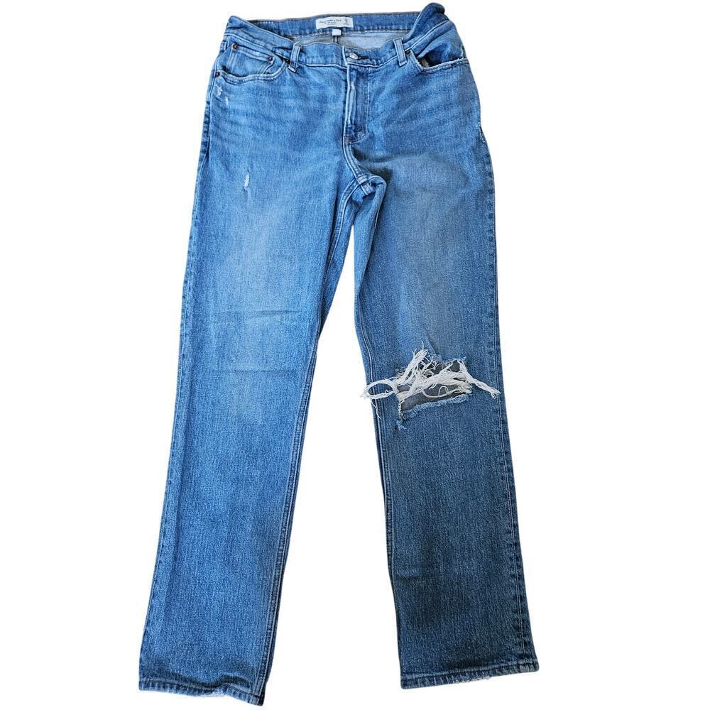 Abercrombie & Fitch 90s Straight low rise curve love 29/8R